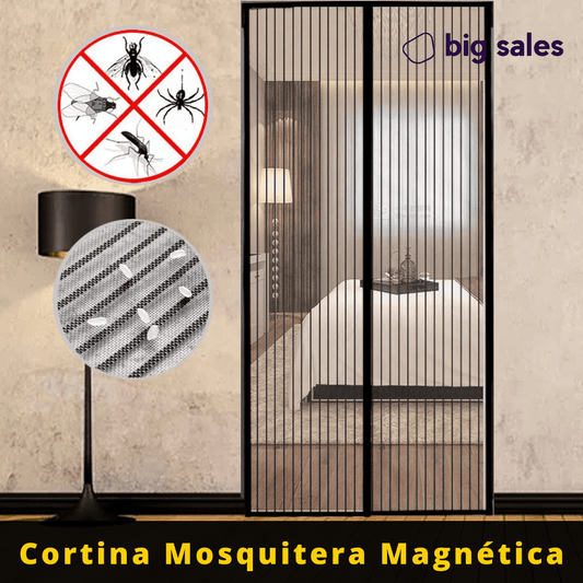 Cortina Mosquitera Magnética Para Puerta